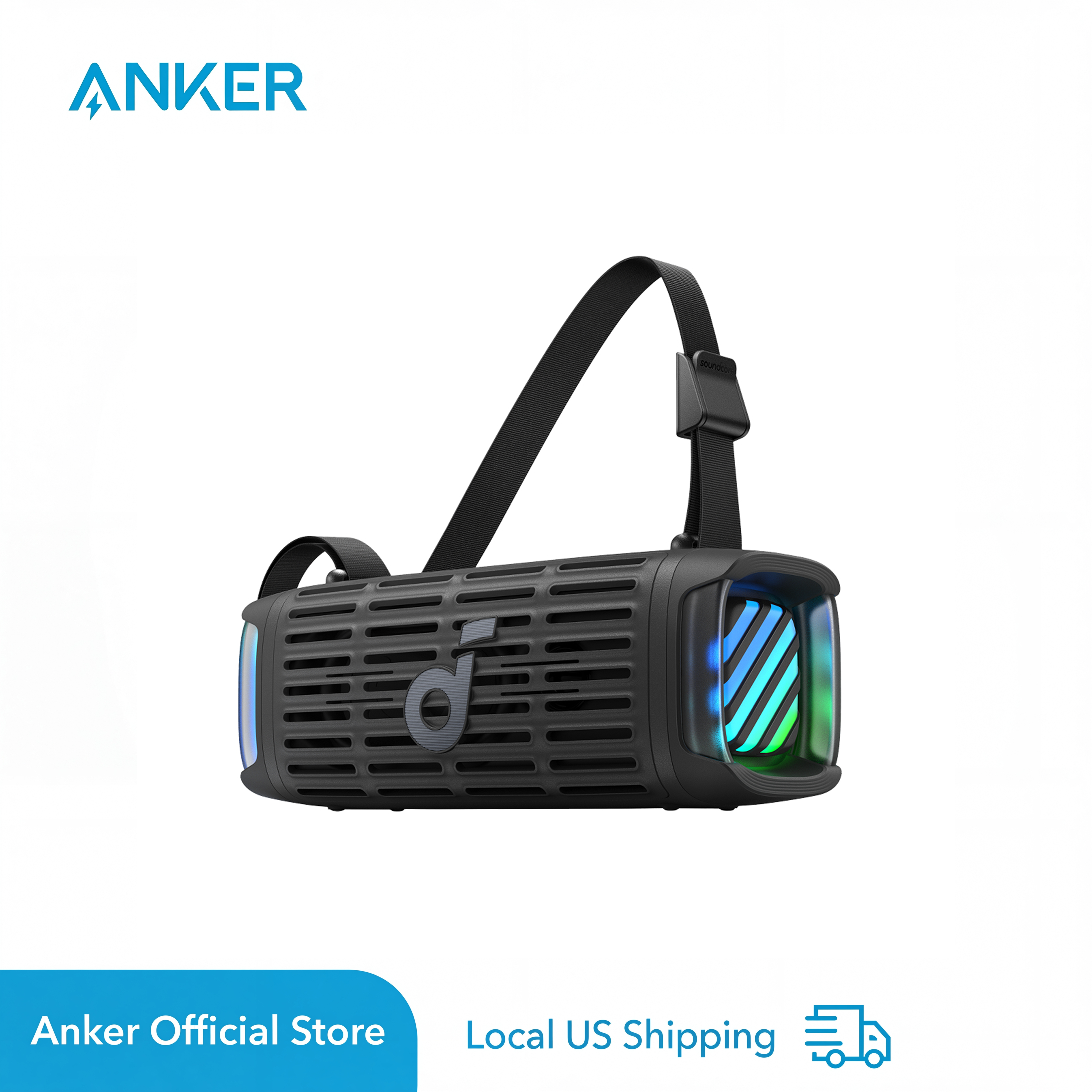 Audio Music By - Soundcore Boom 3i by Anker, Compact