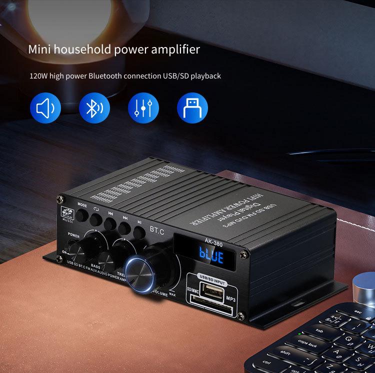 Audio Music Equalizer - Mini Digital Power Audio Car Amplifier