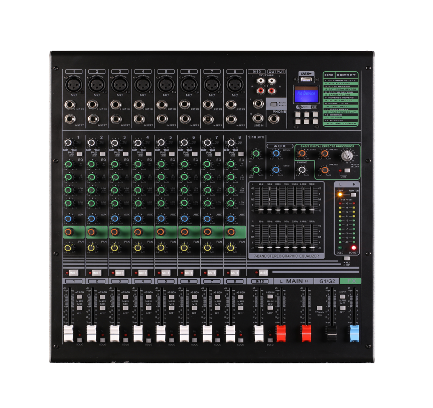 Audio Music Equalizer - BE-10 Professional Studio Music Equalizer 10
