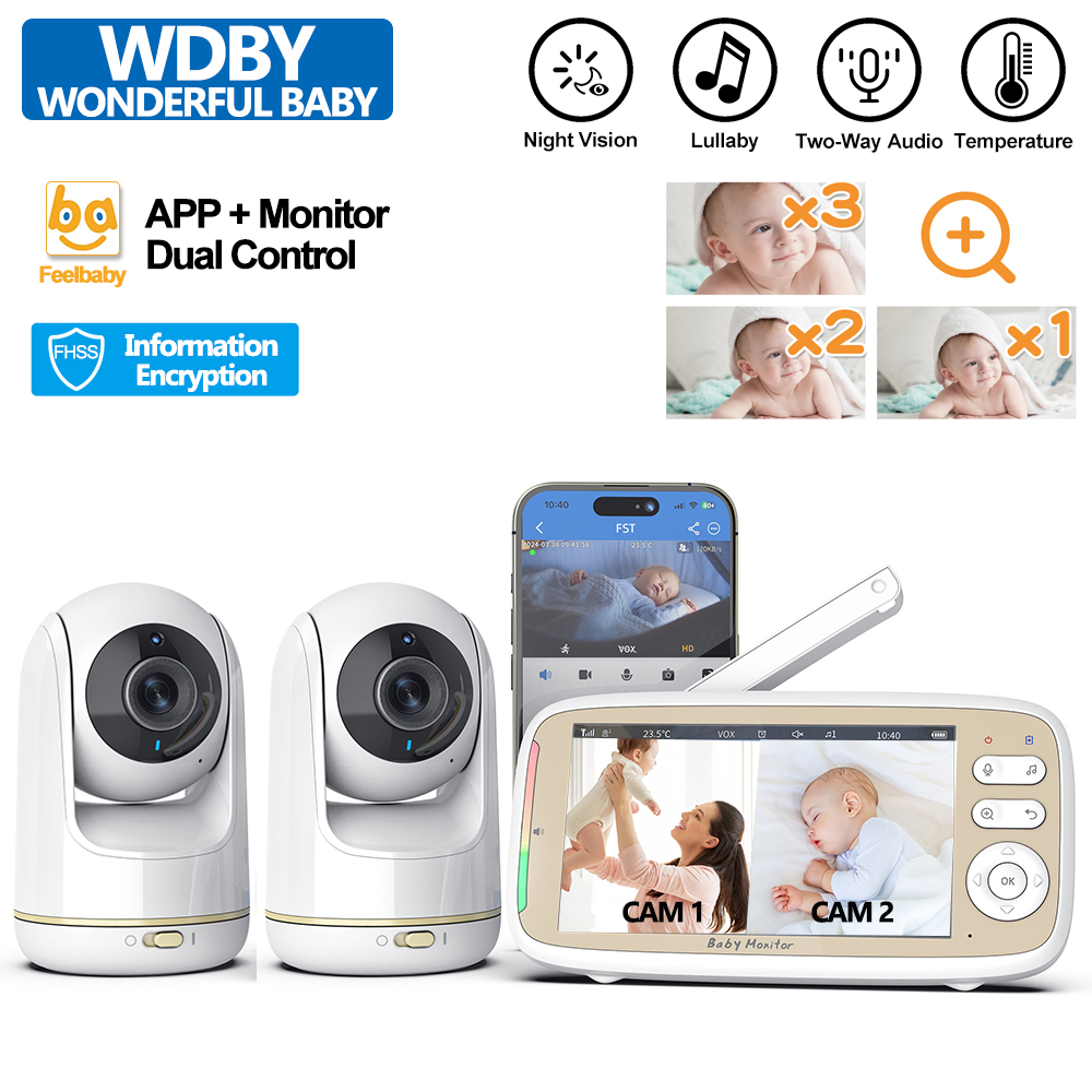 VB803 PRO Baby Monitor with 2p – Audio Hd Music recenzja i cena
