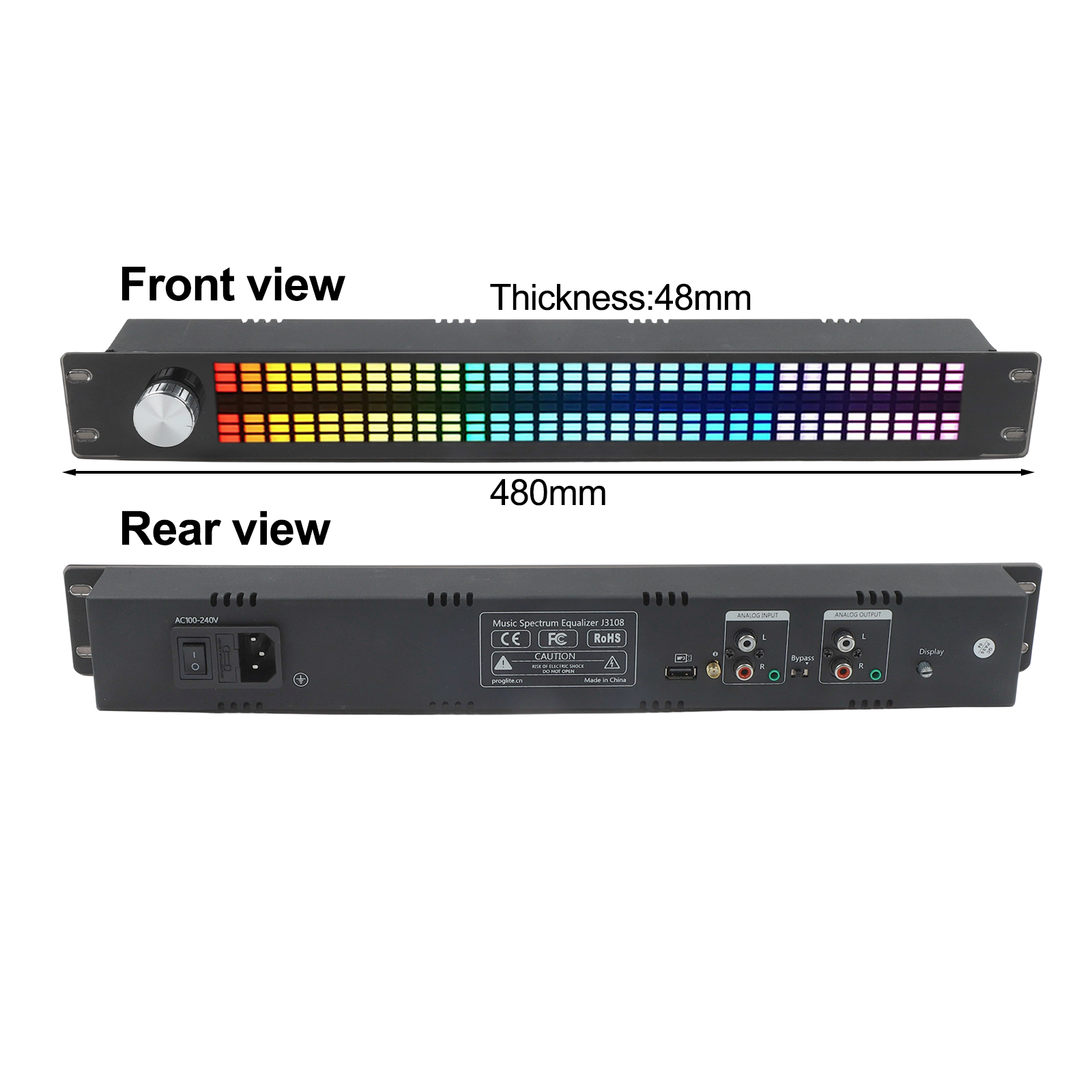 1set 31-Bands Music Spectrum D – Audio Music Equalizer recenzja i cena