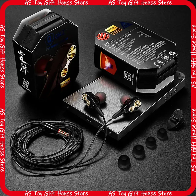 QKZ CK8 In Ear Wired Earphones – Audio Music Hifi recenzja i cena