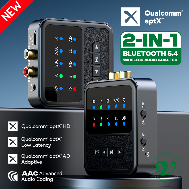 2 in 1 aptX Bluetooth 5.4 Audi – Audio Hd Music recenzja i cena