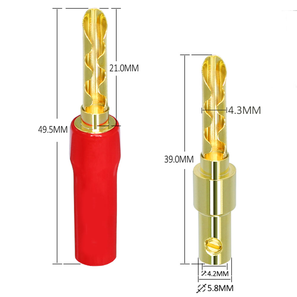 Musical Sound Banana Plugs for – Audio Music Hifi recenzja i cena