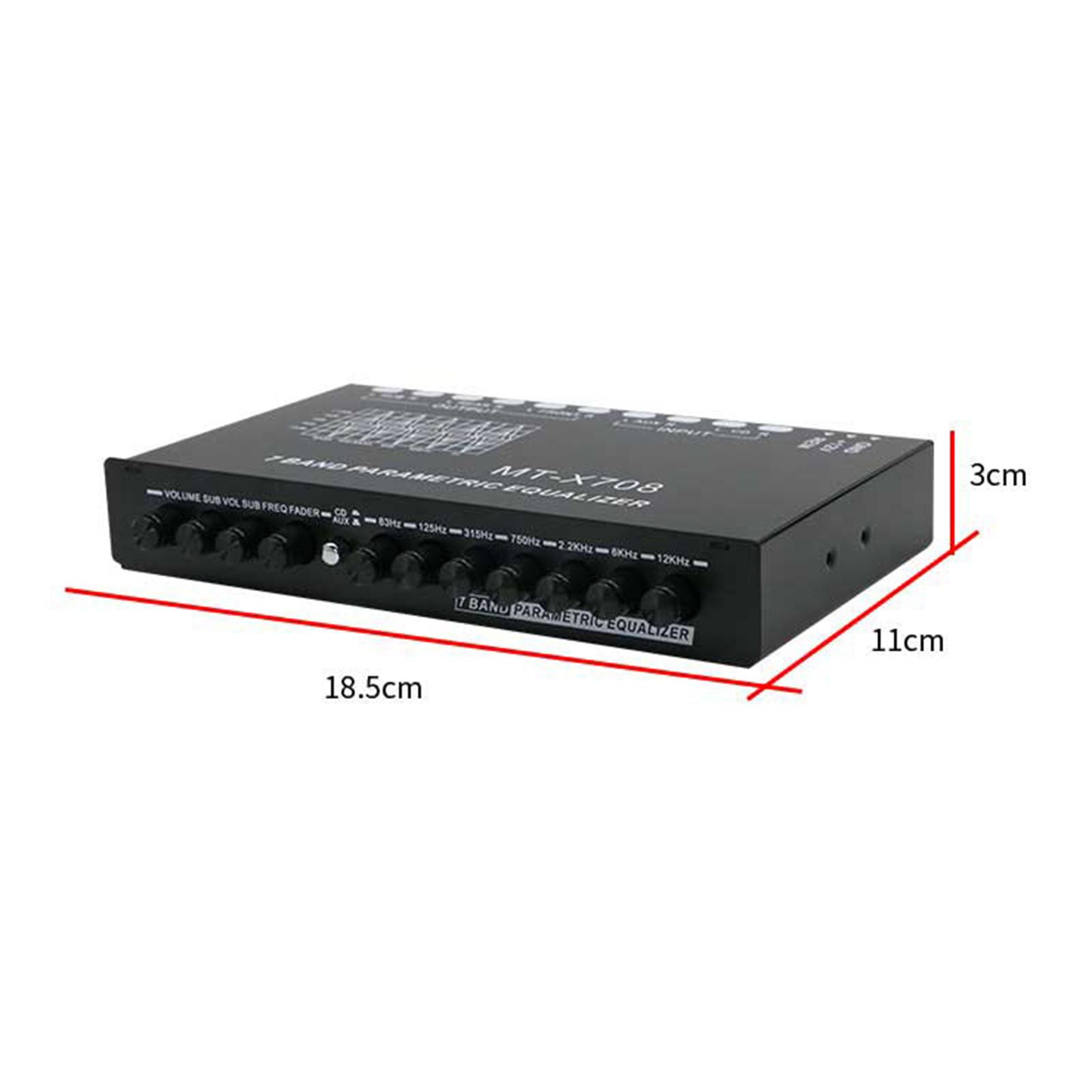 7 Band EQ Equalizer DC 12V Sub – Audio Music Equalizer recenzja i cena