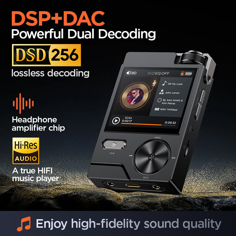 HiFi Music MP3 Player Hi-Res D – Audio Music Equalizer recenzja i cena