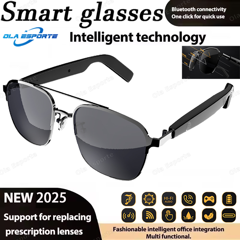 Smart Audio Glasses Air conduc – Audio Hd Music recenzja i cena