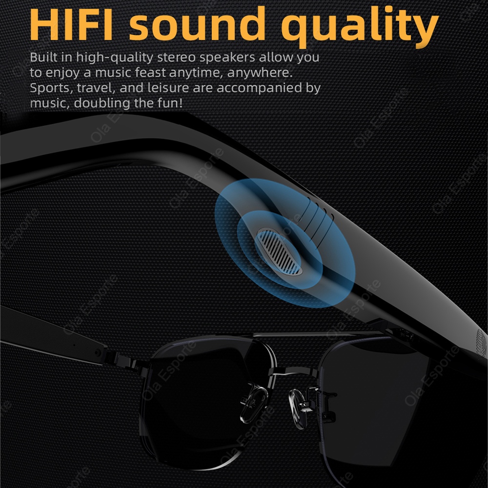 Smart Audio Glasses Air conduc – Audio Hd Music recenzja i cena