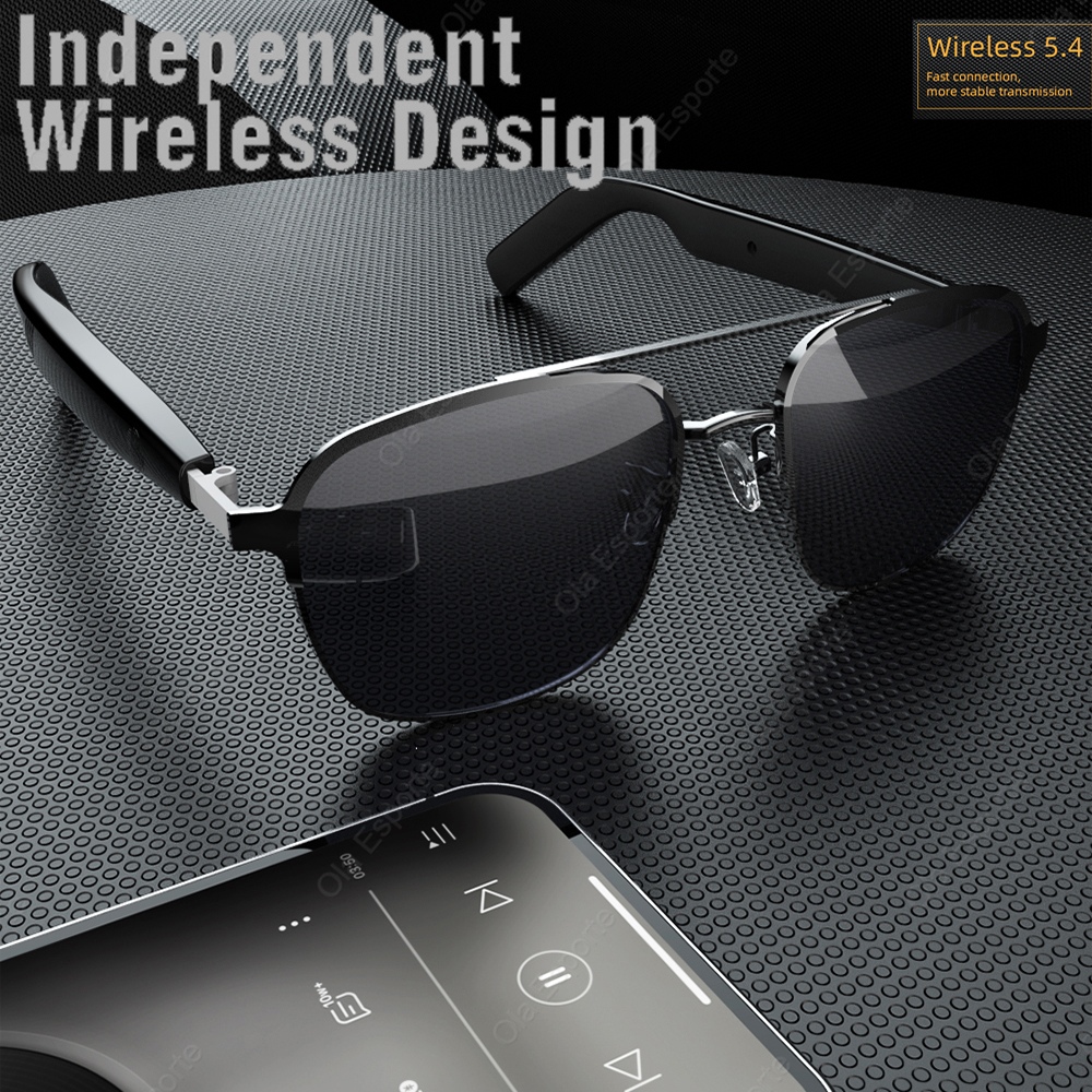 Smart Audio Glasses Air conduc – Audio Hd Music recenzja i cena