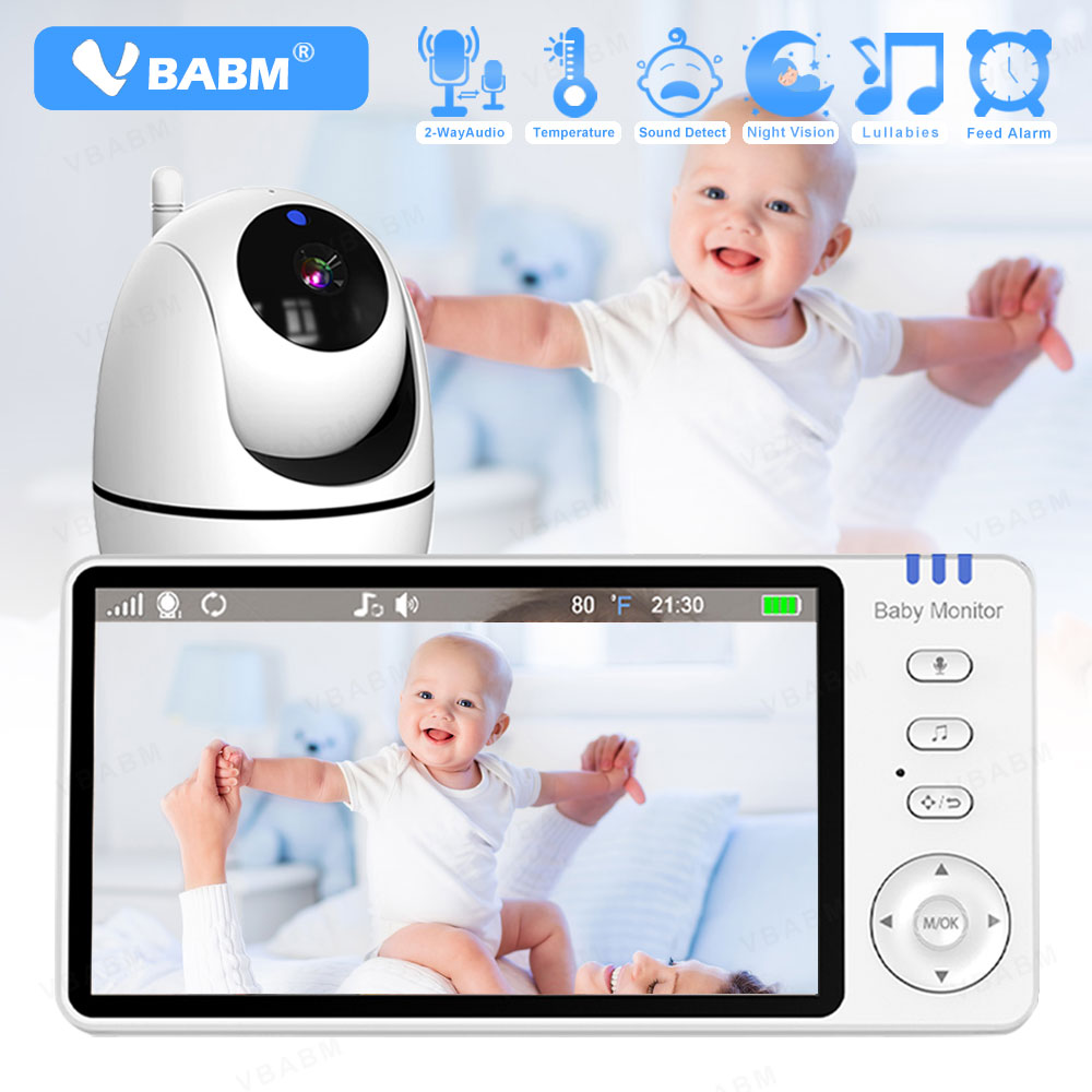 VBABM ABM501 Baby Monitor 5.0  – Audio Detect Music recenzja i cena