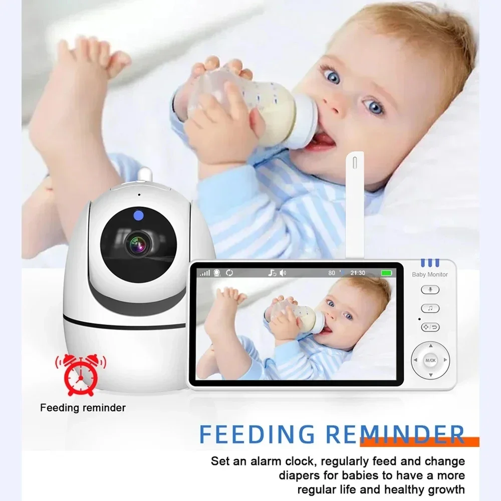 VBABM ABM501 Baby Monitor 5.0  – Audio Detect Music recenzja i cena