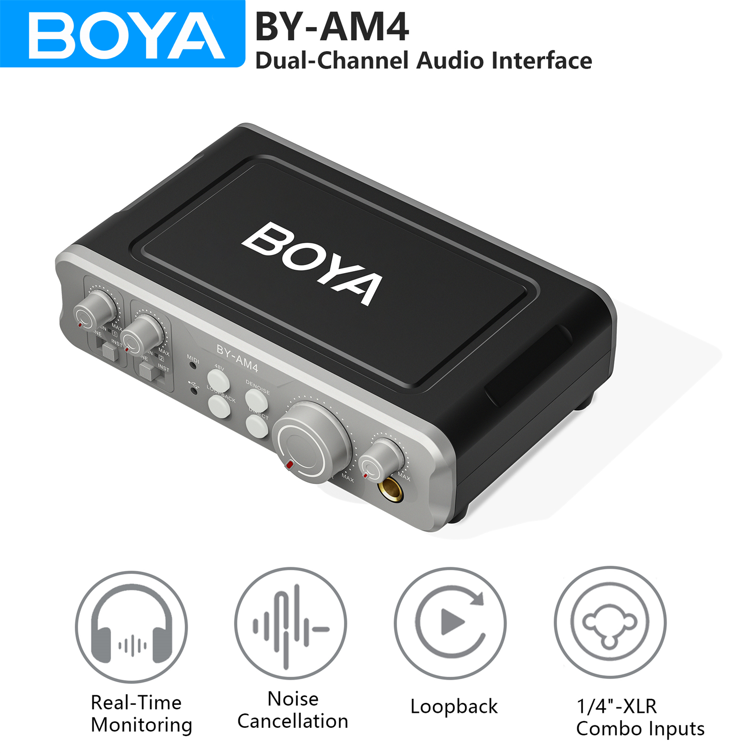 BOYA BY-AM4 Dual-Channel Audio – Audio Music By recenzja i cena