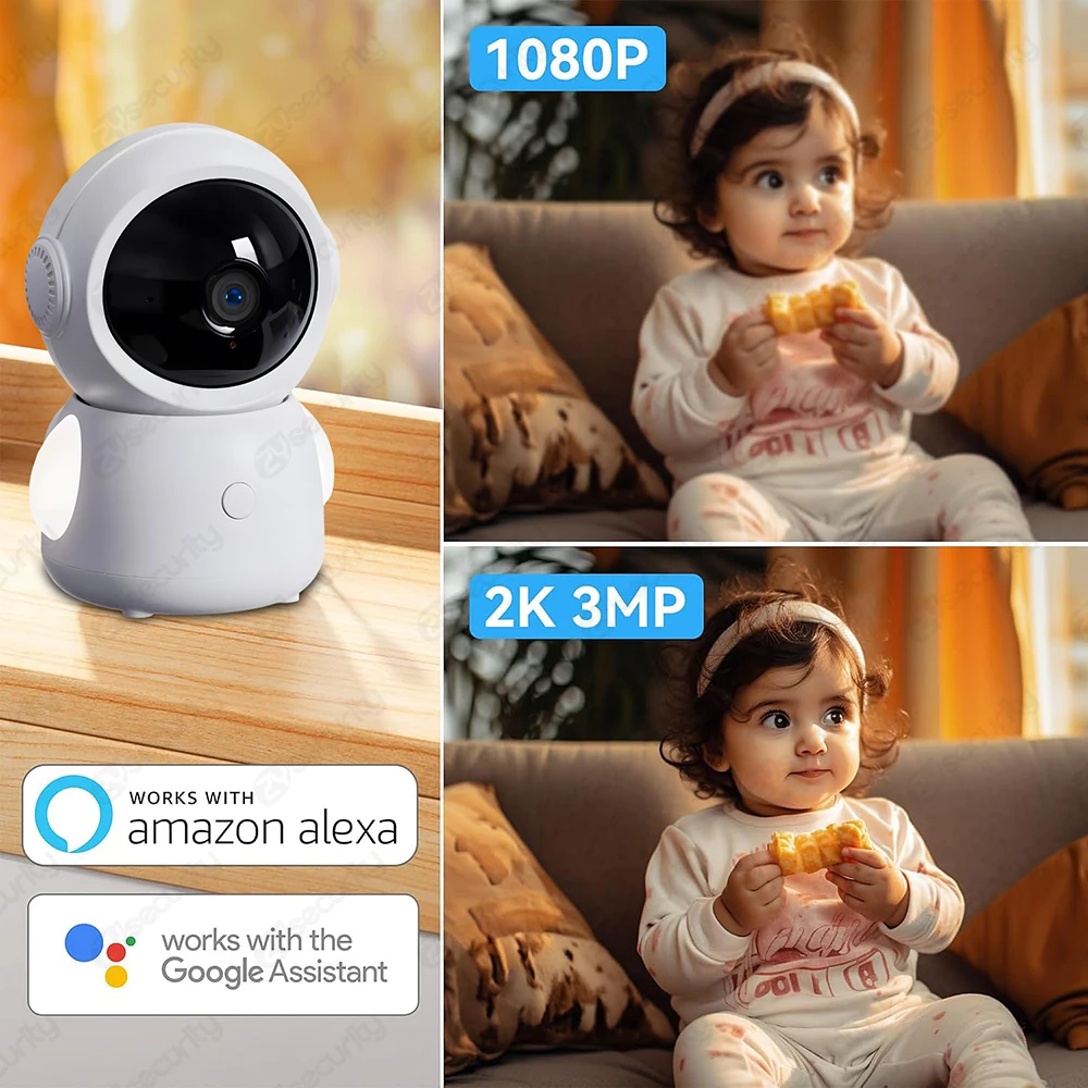 2K WiFi Baby Monitor with Scre – Audio Detect Music recenzja i cena