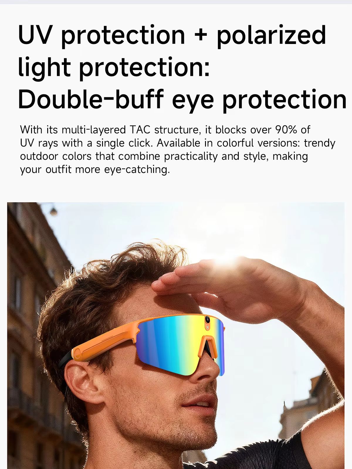 L805 AI Smart Glasses With 800 – Audio Hd Music recenzja i cena