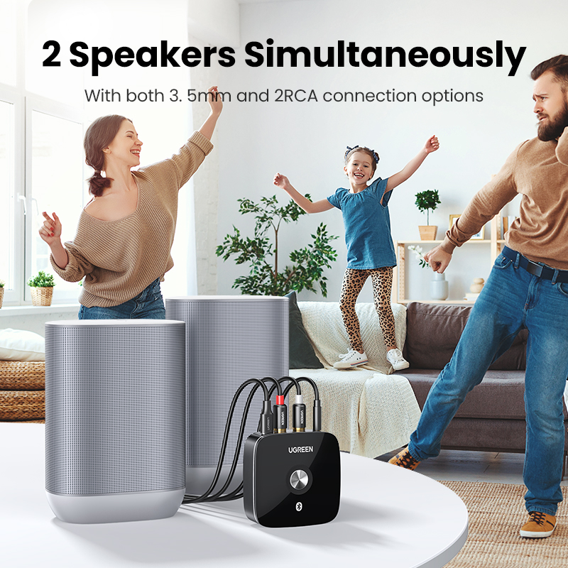 【RU】 UGREEN Bluetooth RCA 5.1  – Audio Hd Music recenzja i cena