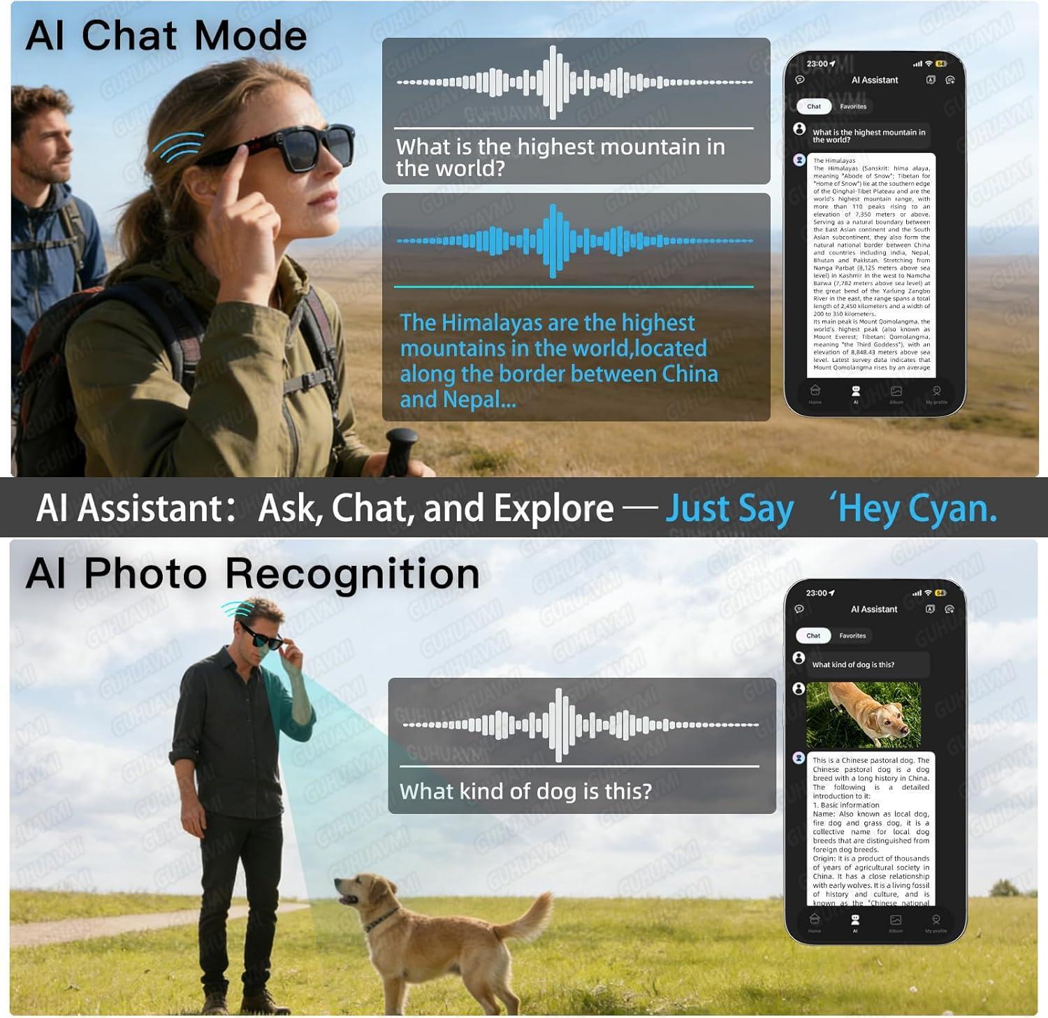 New Smart AI Glasses with 800W – Audio Hd Music recenzja i cena