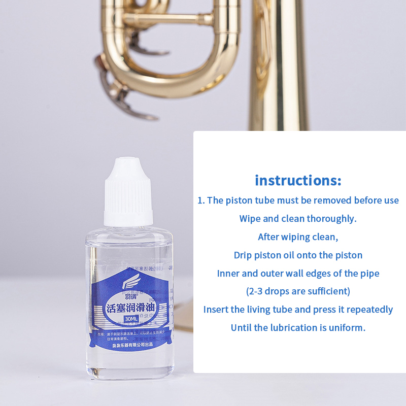 30/50ml Brass Instrument Valve – Trumpet Valve Oil recenzja i cena