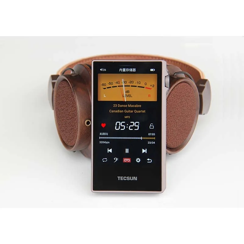 Tecsun PD-60 4 inch IPS touch  – Audio Music Equalizer recenzja i cena