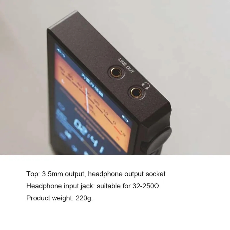 Tecsun PD-60 4 inch IPS touch  – Audio Music Equalizer recenzja i cena
