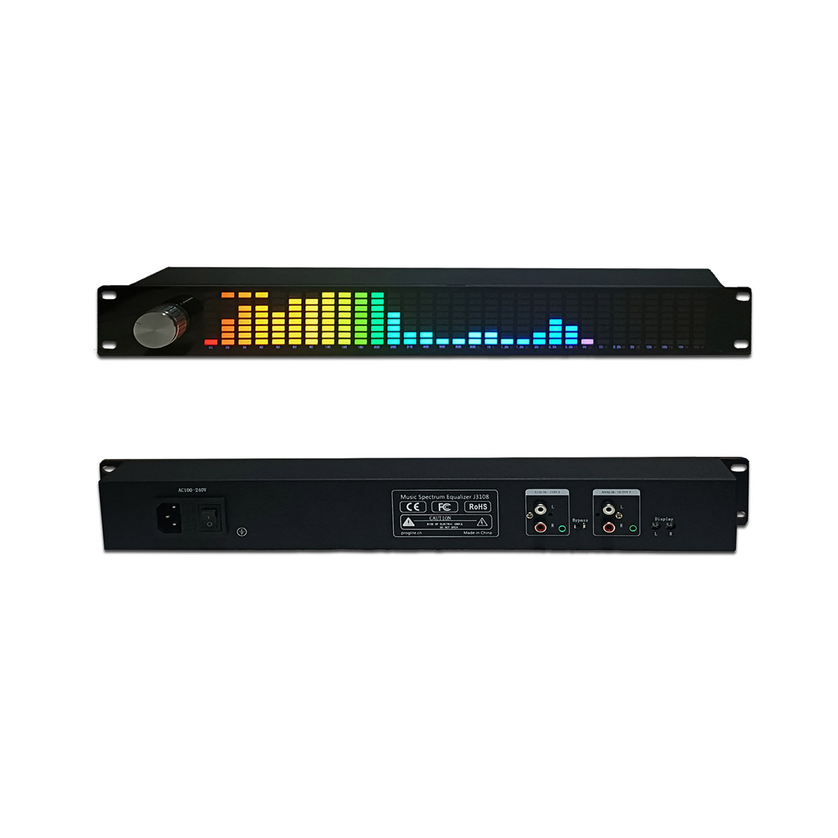 1.5U Music Spectrum Digital Eq – Audio Music Equalizer recenzja i cena