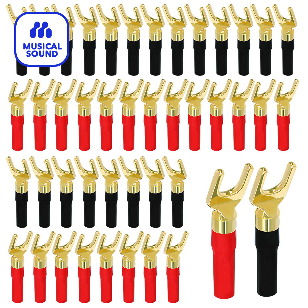 Hi-Fi Banana Plugs Y Type Gold – Audio Music Hifi recenzja i cena