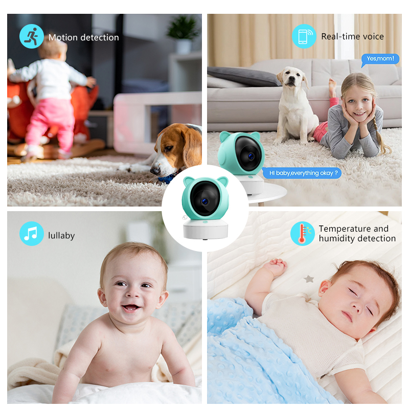 Danmini 1080P Baby Monitor Mob – Audio Detect Music recenzja i cena