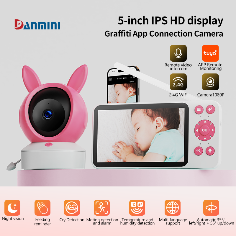 Danmini Smart Baby Monitor Tuy – Audio Detect Music recenzja i cena