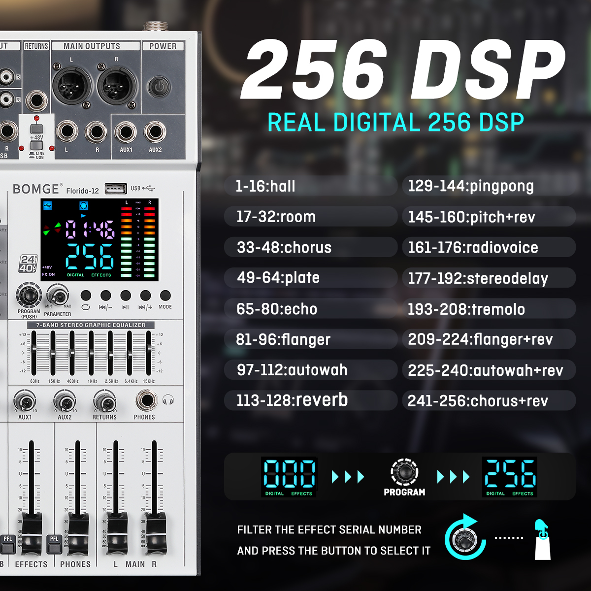 12 Channel Mixer Audio Console – Audio Music Equalizer recenzja i cena