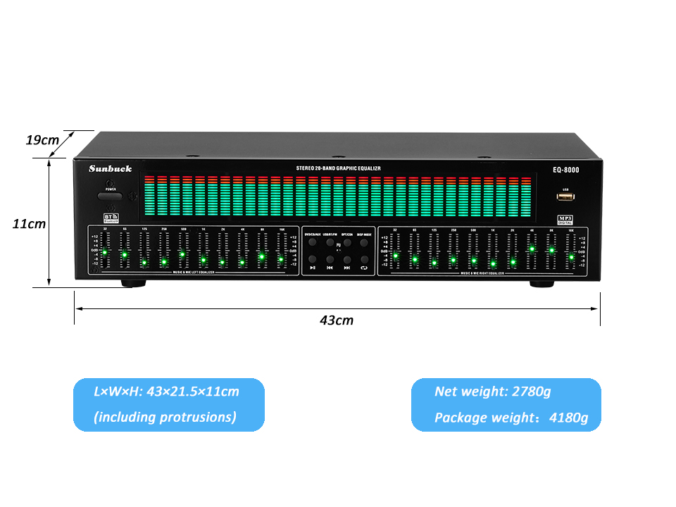 New EQ equalizer music spectru – Audio Music Equalizer recenzja i cena