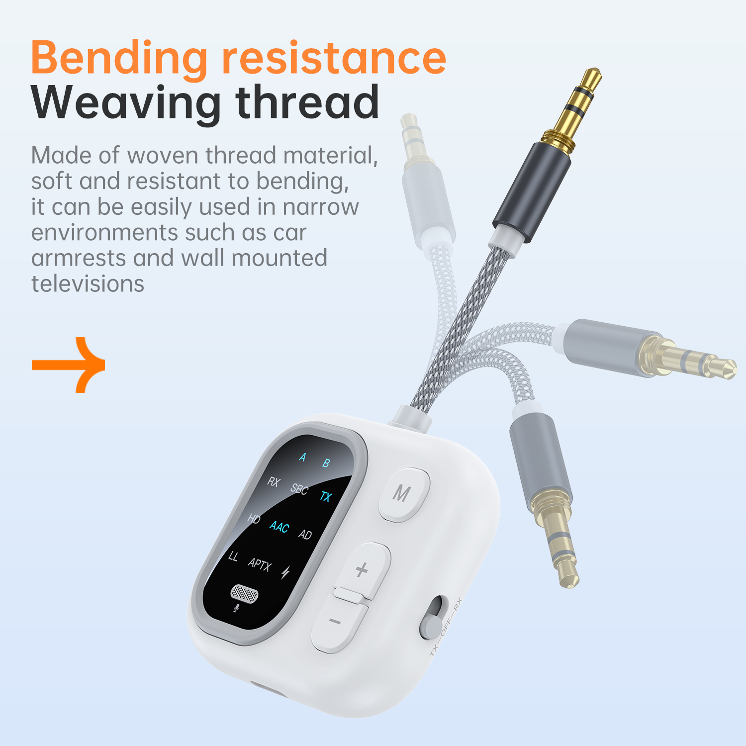 2 in 1 aptX Bluetooth Audio Re – Audio Music Hifi recenzja i cena