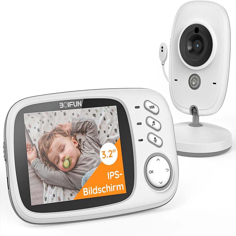 Boifun 3.2 Inch Digital LCD Sc – Audio Detect Music recenzja i cena