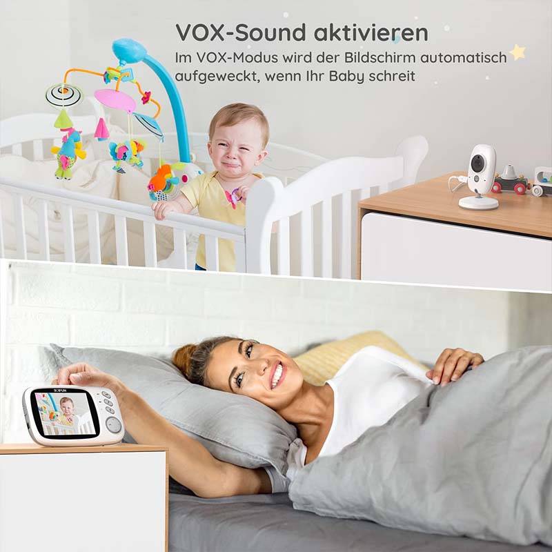 Boifun 3.2 Inch Digital LCD Sc – Audio Detect Music recenzja i cena