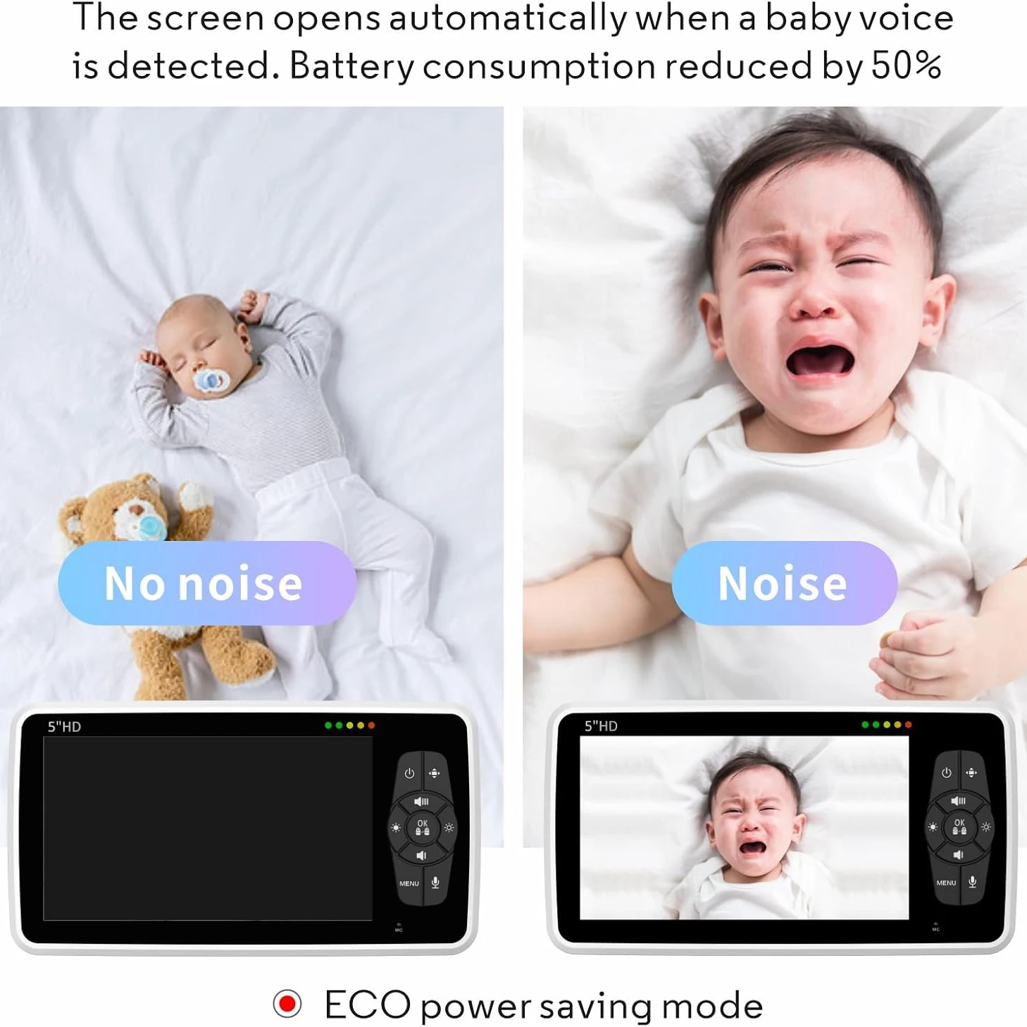 Video Baby Monitor with Digita – Audio Detect Music recenzja i cena