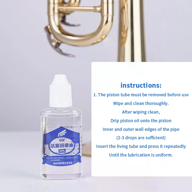30/50ml Valve Lubricating Oil  – Trumpet Valve Oil recenzja i cena