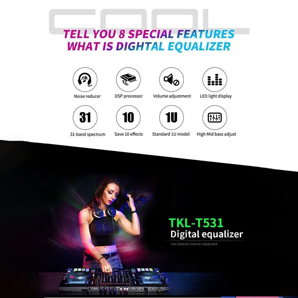 31-band Equalizer Music Spectr – Audio Music Equalizer recenzja i cena