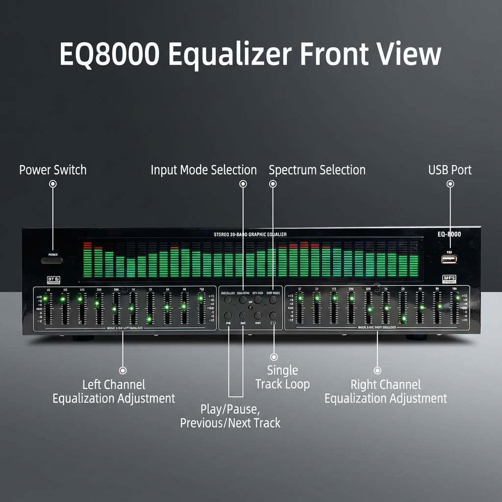 Professional Digital Audio Dec – Audio Music Equalizer recenzja i cena