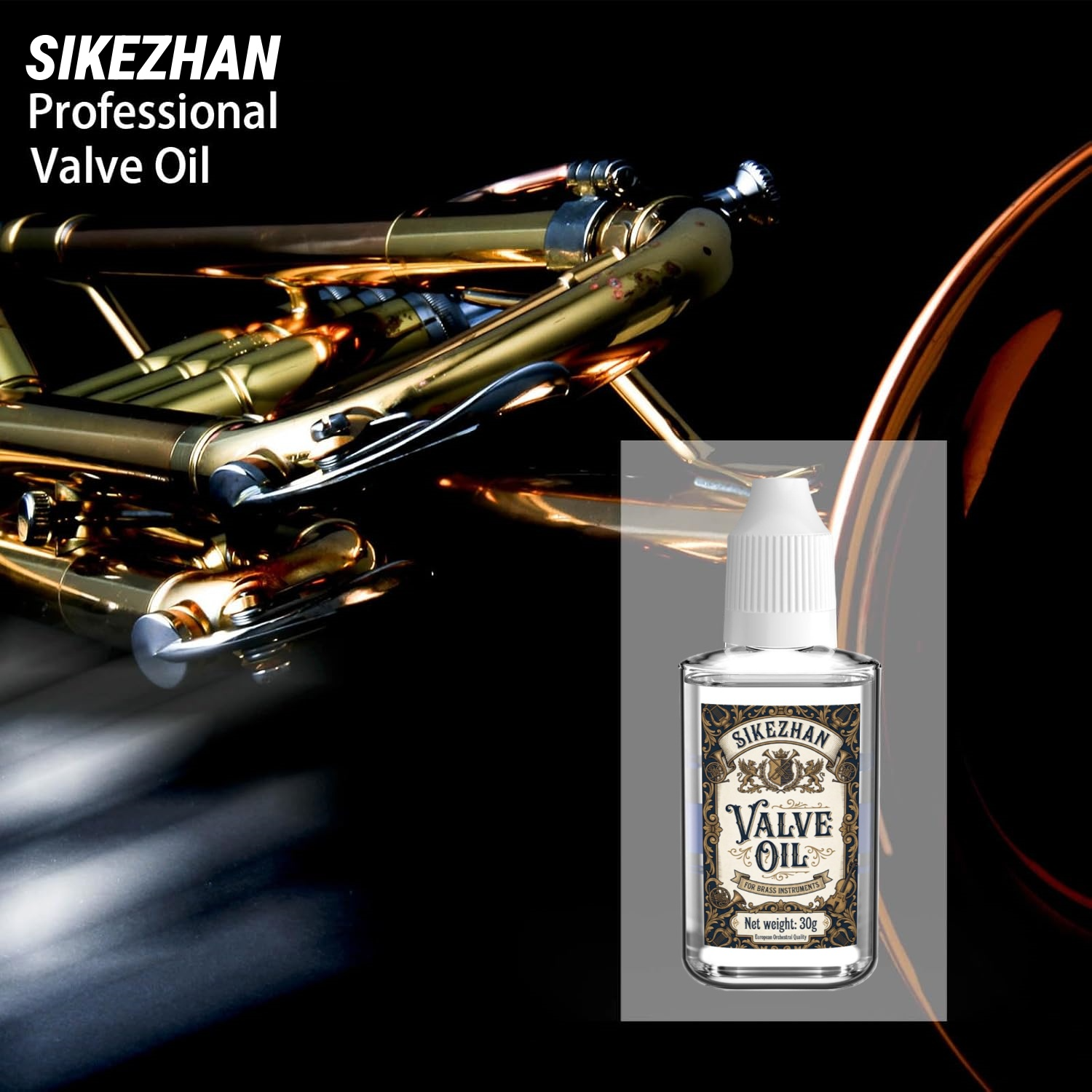 Professional Brass Instrument  – Trumpet Valve Oil recenzja i cena