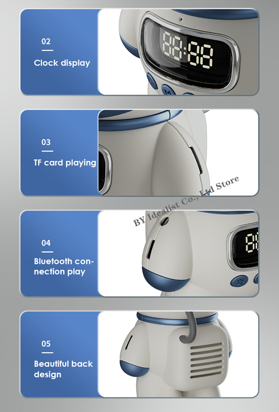 Astronaut Bluetooth Speaker Wi – Audio Music By recenzja i cena
