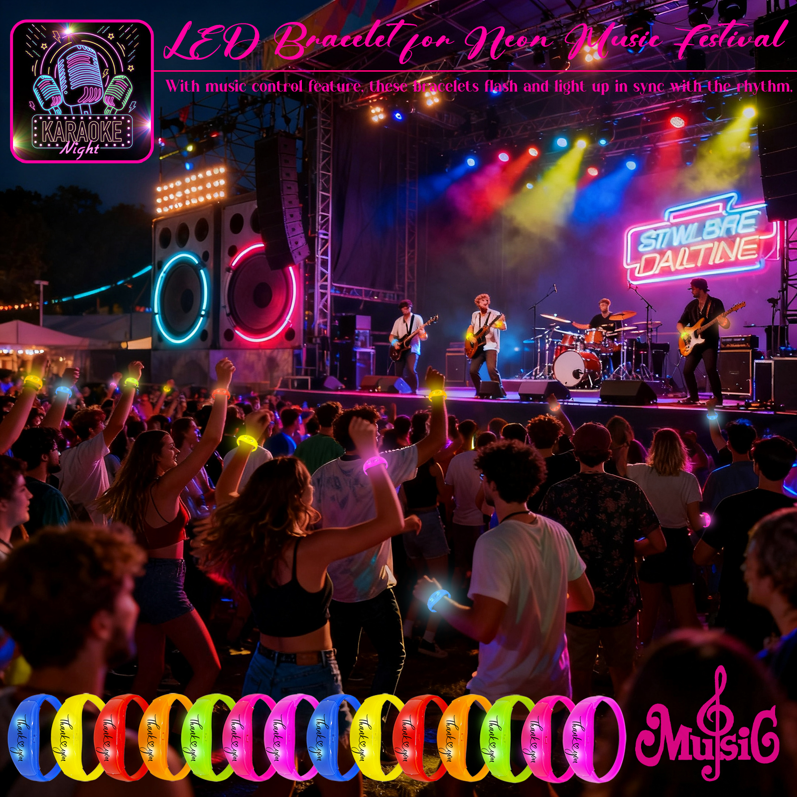 20-200Pcs Music And Sound Acti – Audio Music Light recenzja i cena