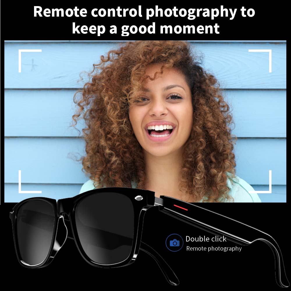 SENBONO E13 Smart Glasses:Blue – Audio Music Light recenzja i cena